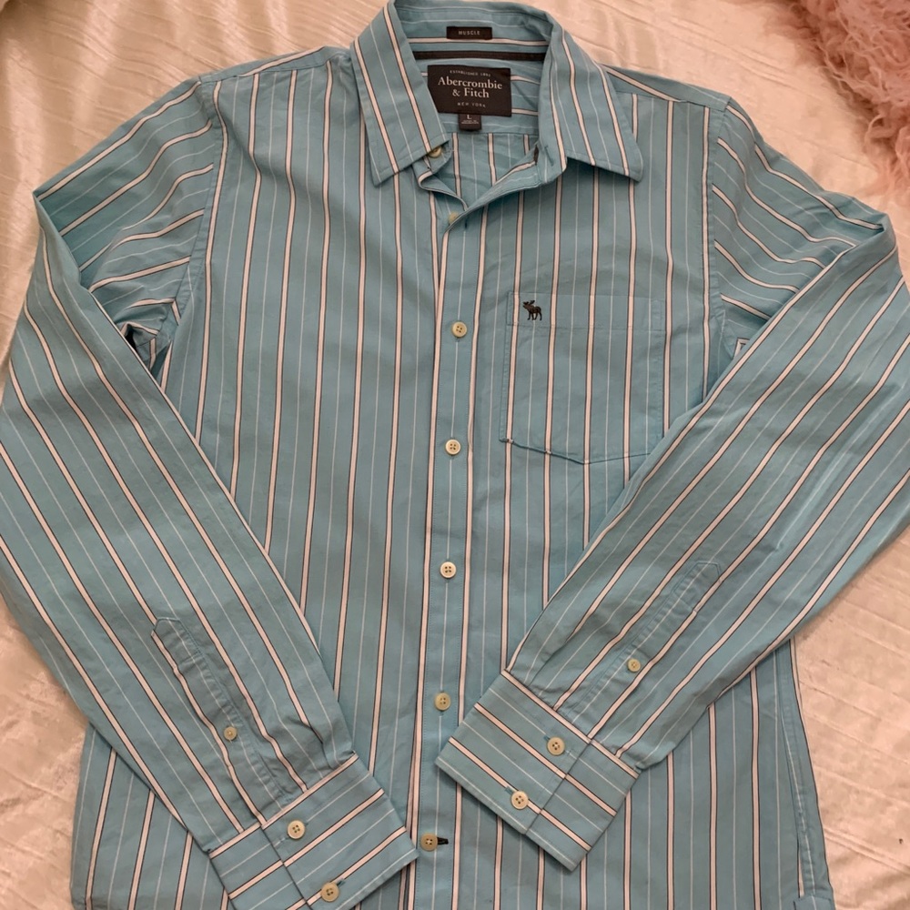 Men’s button up longsleeve Abercrombie shirt